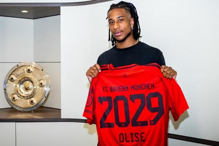 رسميا.. أوليسي لاعبا لبايرن ميونخ حتى 2029